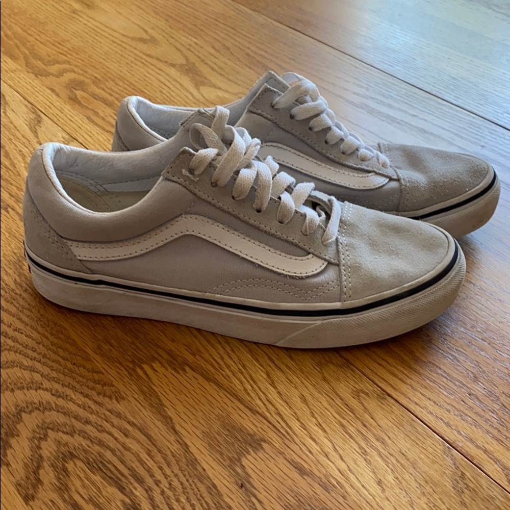 Women’s Grey Vans Shoes